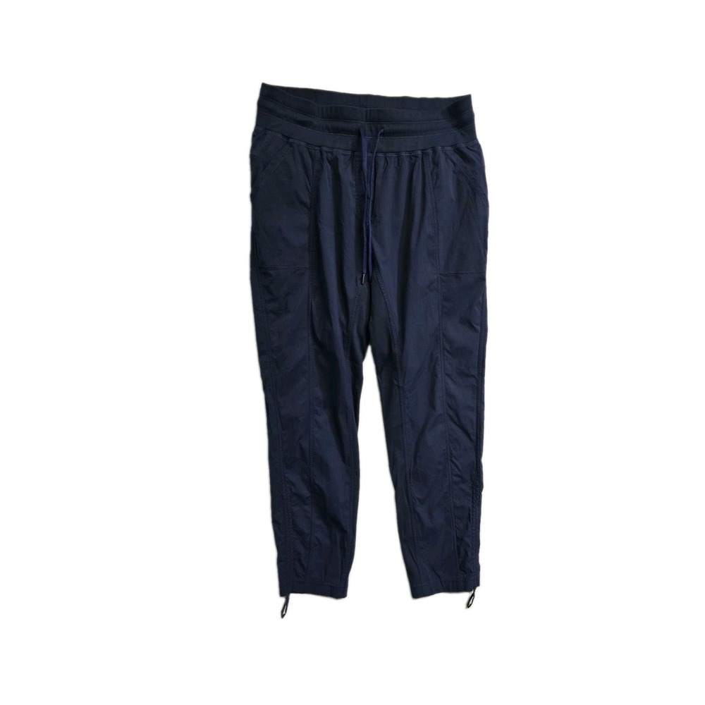 crz yoga Women's Joggers Navy Blue Large Drawstrings